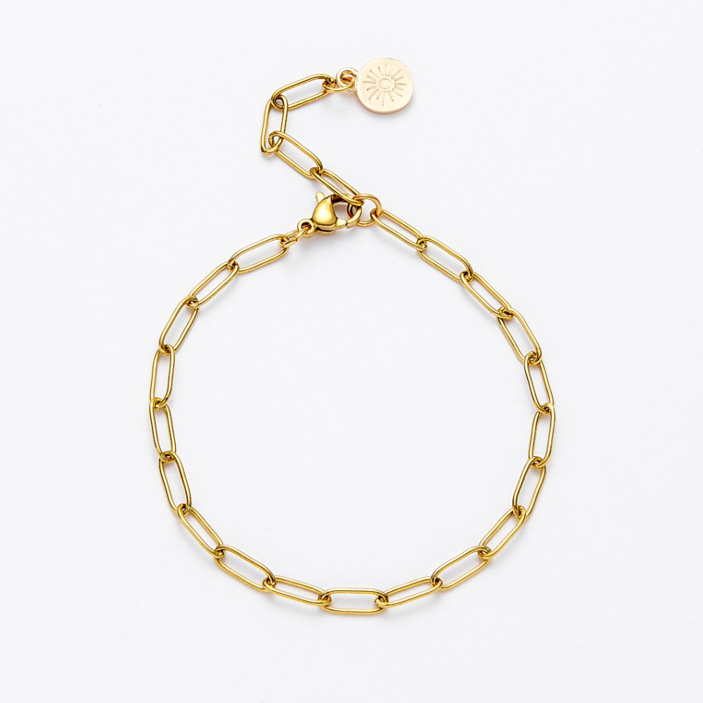 Gold Link Bracelet